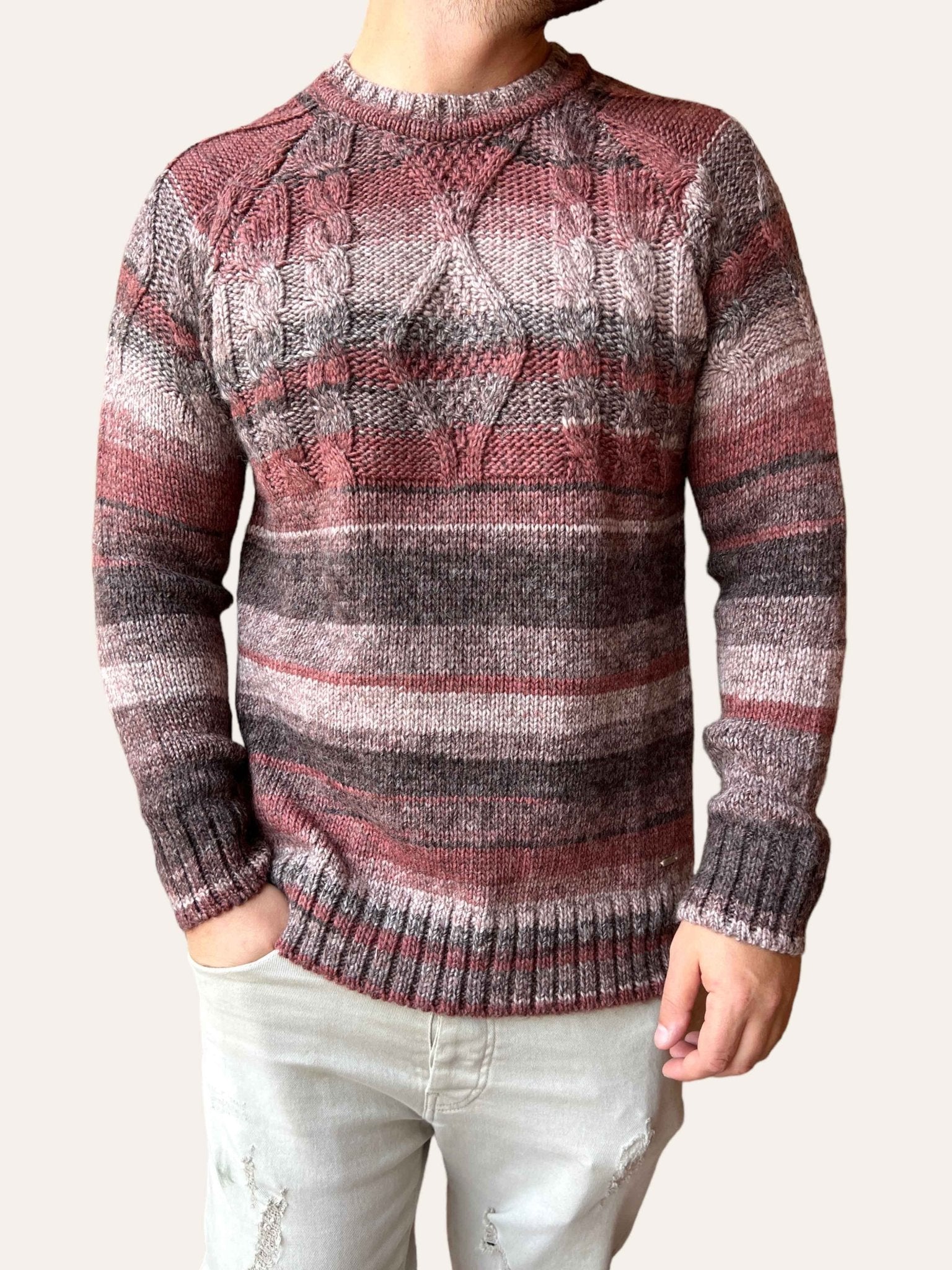 Maglione lavorato GIANNI LUPO