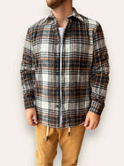 Giacca check imbottita BL11