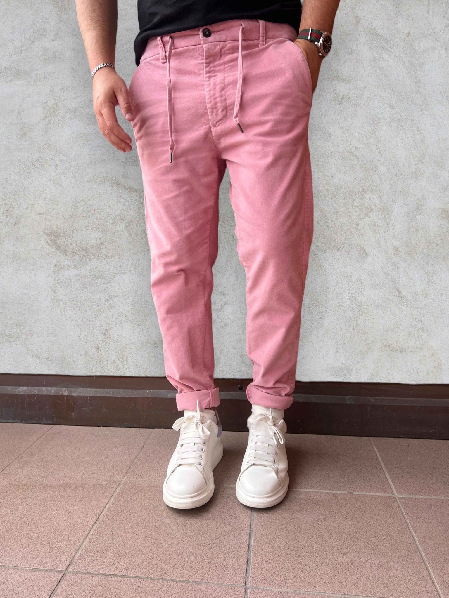 Pantalone velluto SQUAD2