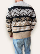 Maglione bouclè fantasia BL11