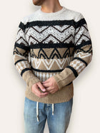 Maglione bouclè fantasia BL11