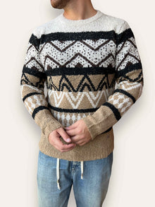 Maglione bouclè fantasia BL11