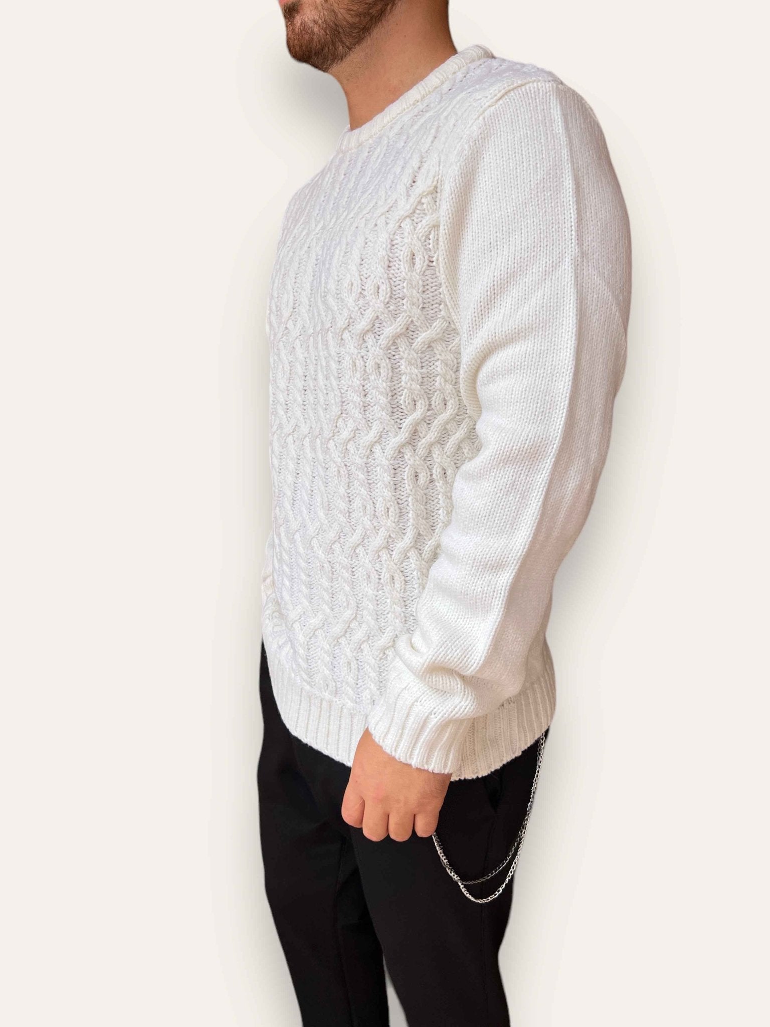 Maglione trecce YES ZEE