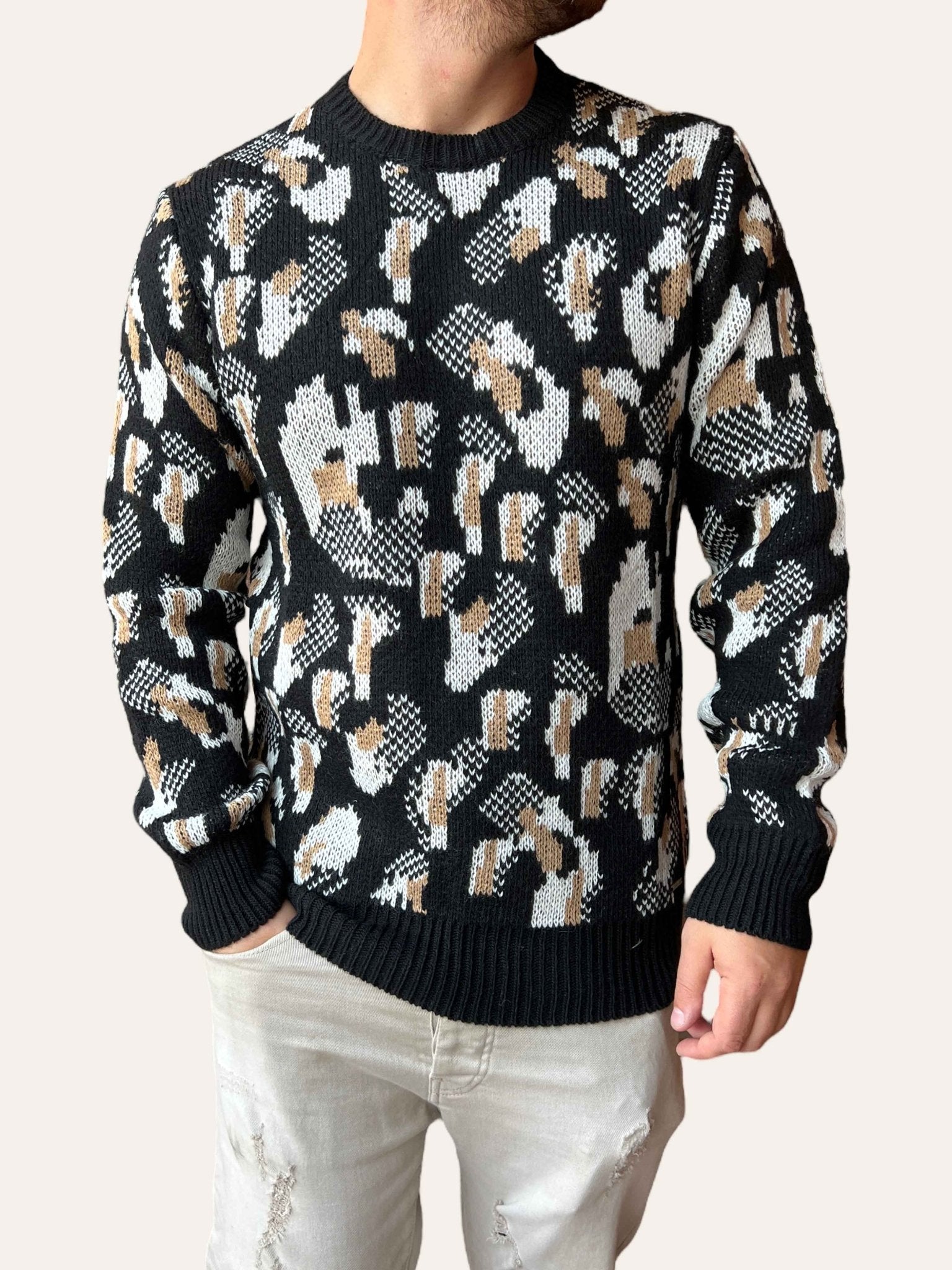 Maglione fantasia GIANNI LUPO