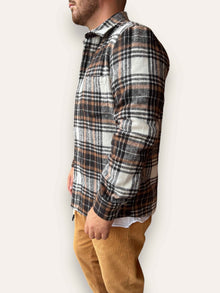 Giacca check imbottita BL11