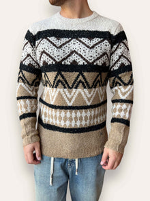 Maglione bouclè fantasia BL11