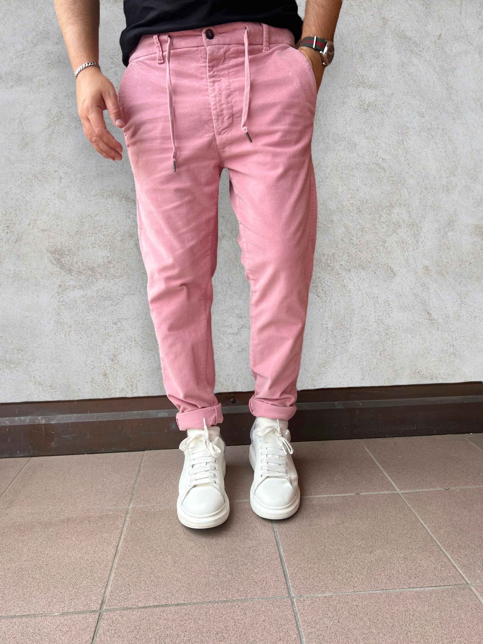 Pantalone velluto SQUAD2