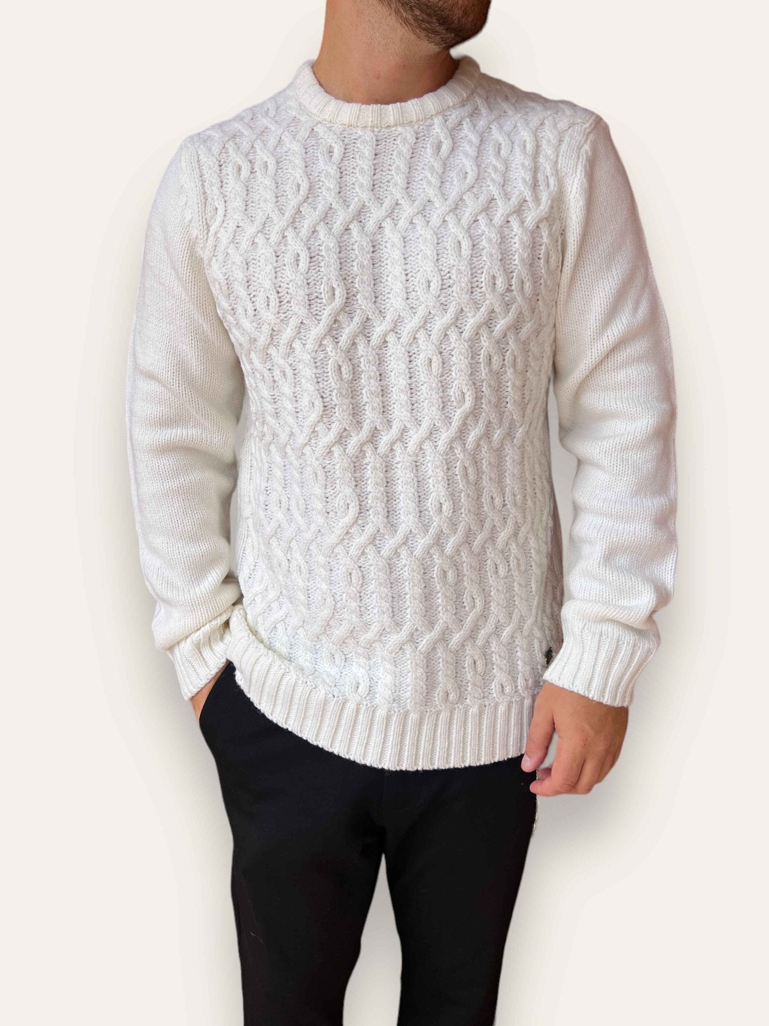 Maglione trecce YES ZEE