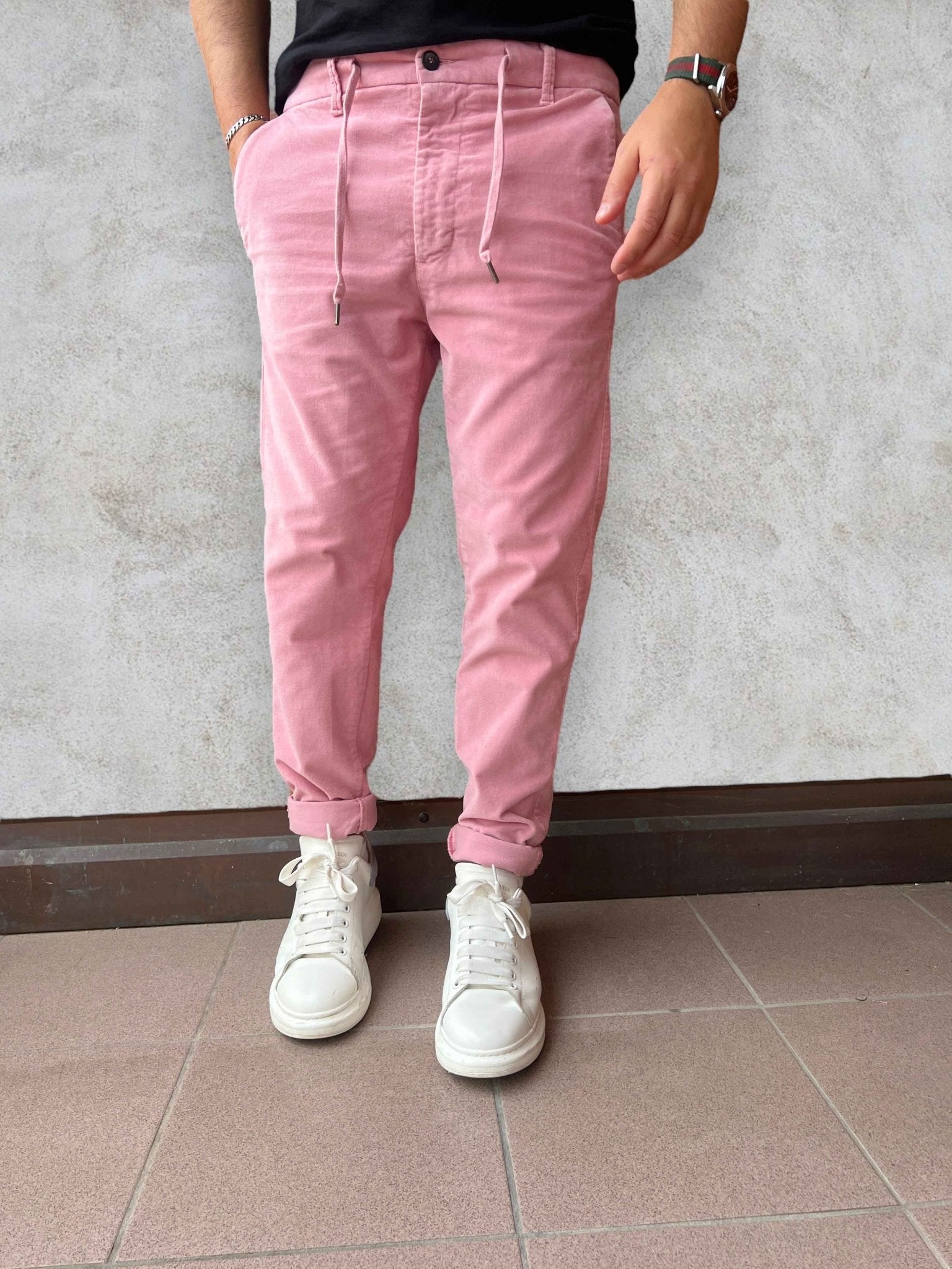 Pantalone velluto SQUAD2