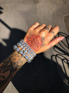 Bracciale palline medio ARGENTO 925
