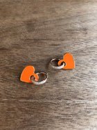 Orecchini cuore ARGENTO 925