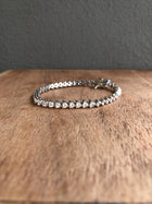 Bracciale tennis ARGENTO 925