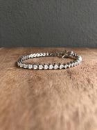 Bracciale tennis ARGENTO 925