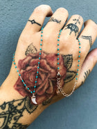 Collana corno ARGENTO 925