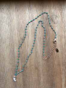 Collana corno ARGENTO 925