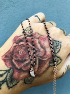 Collana corno ARGENTO 925