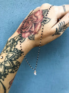 Collana corno ARGENTO 925