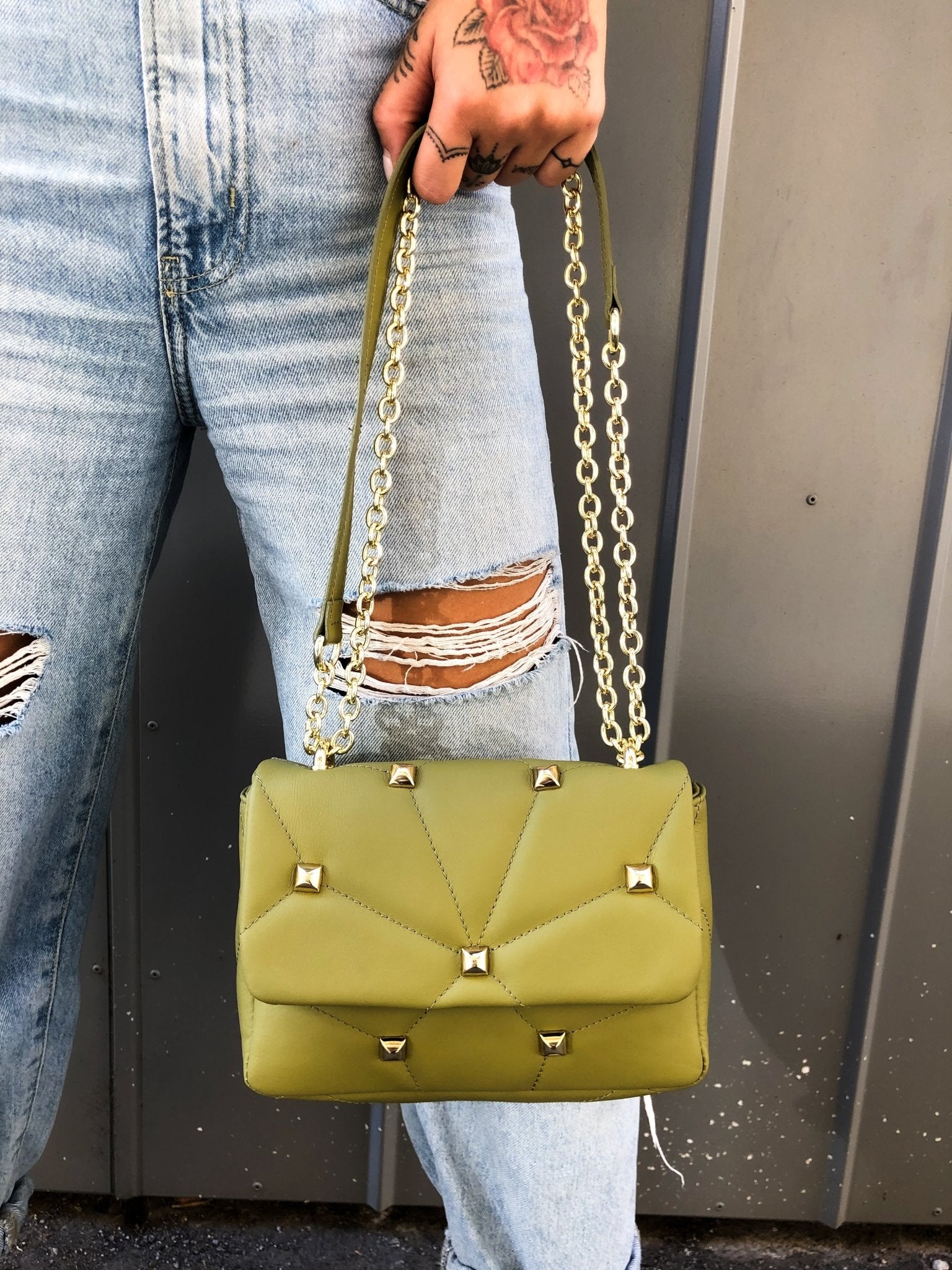 Borsa pelle OLIMPIA