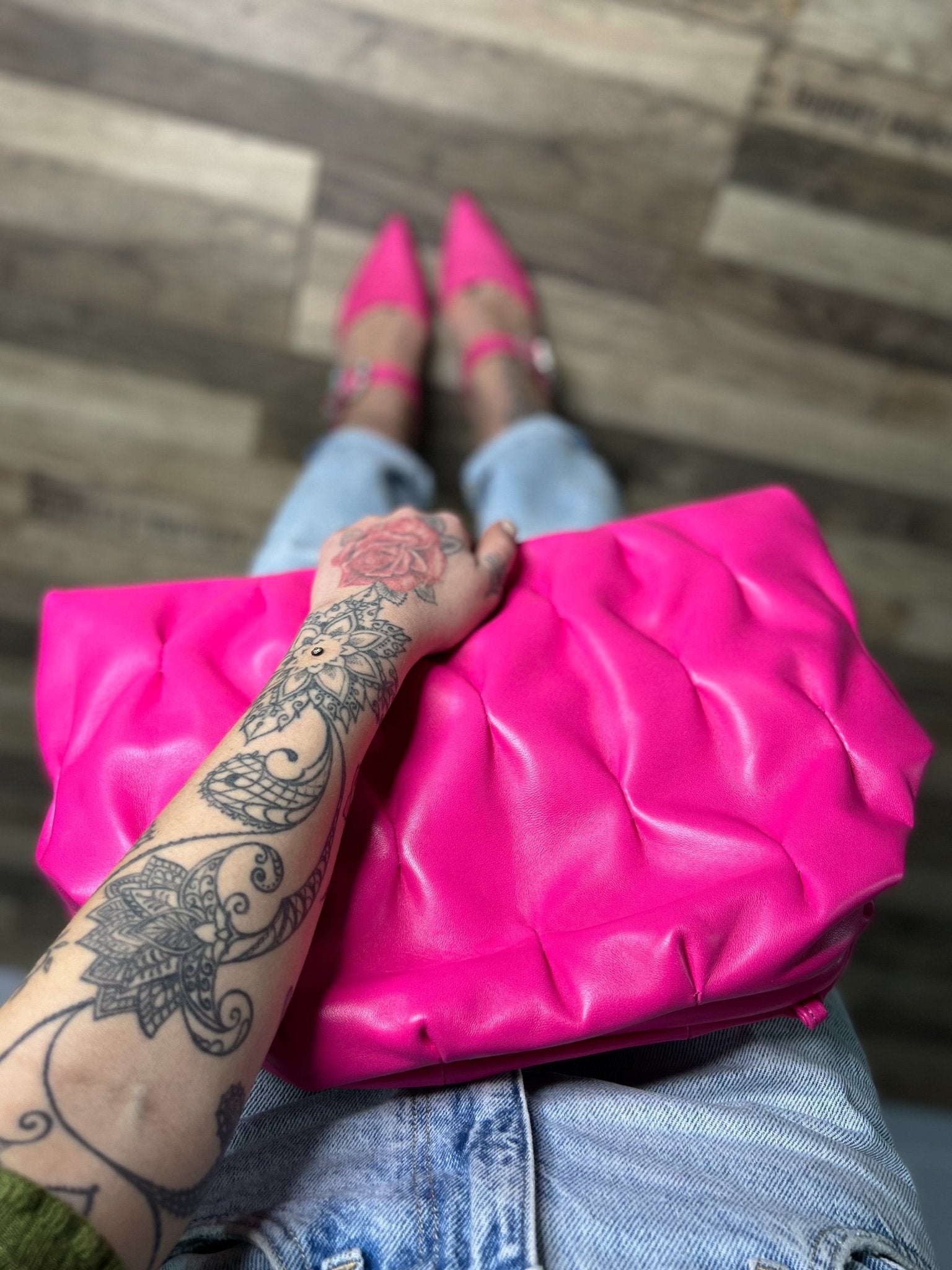 Borsa pelle ROMA