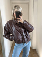 Giacca ecopelle GLAMOROUS