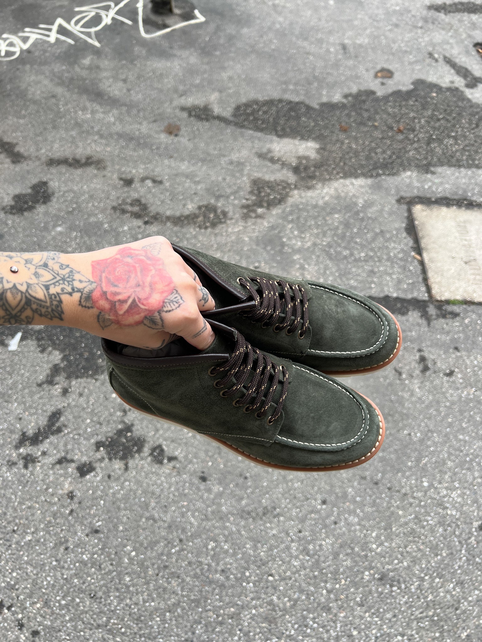 STIVALETTO CAMOSCIO LACCI FR09
