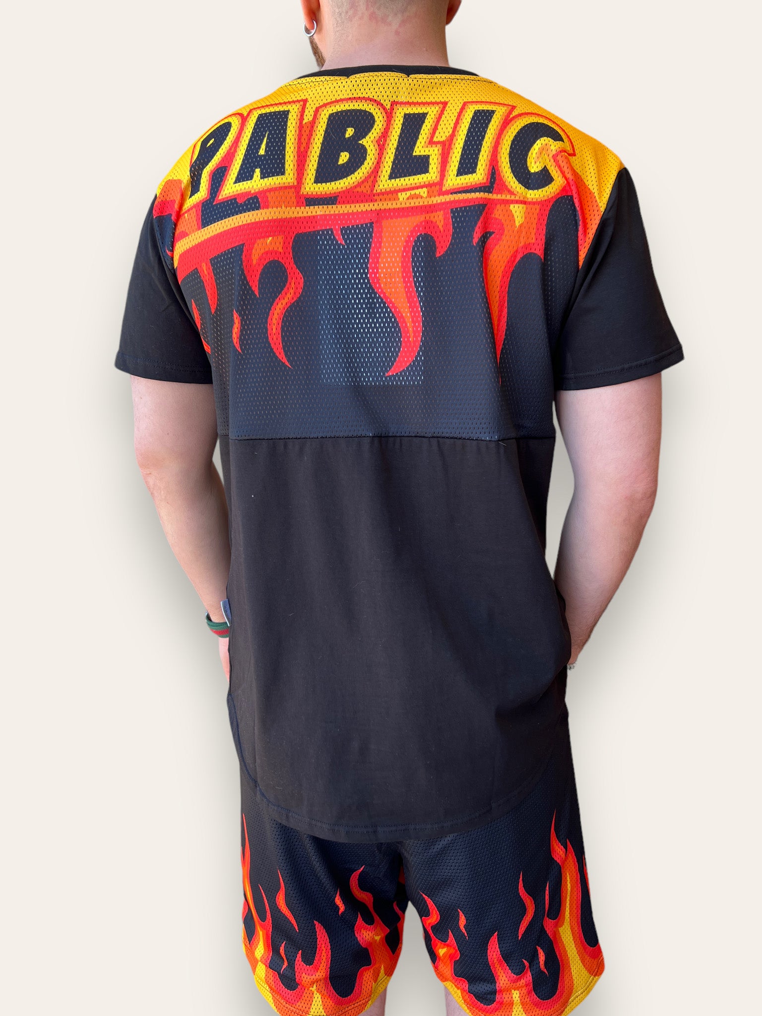 T shirt fire PABLIC BERNA