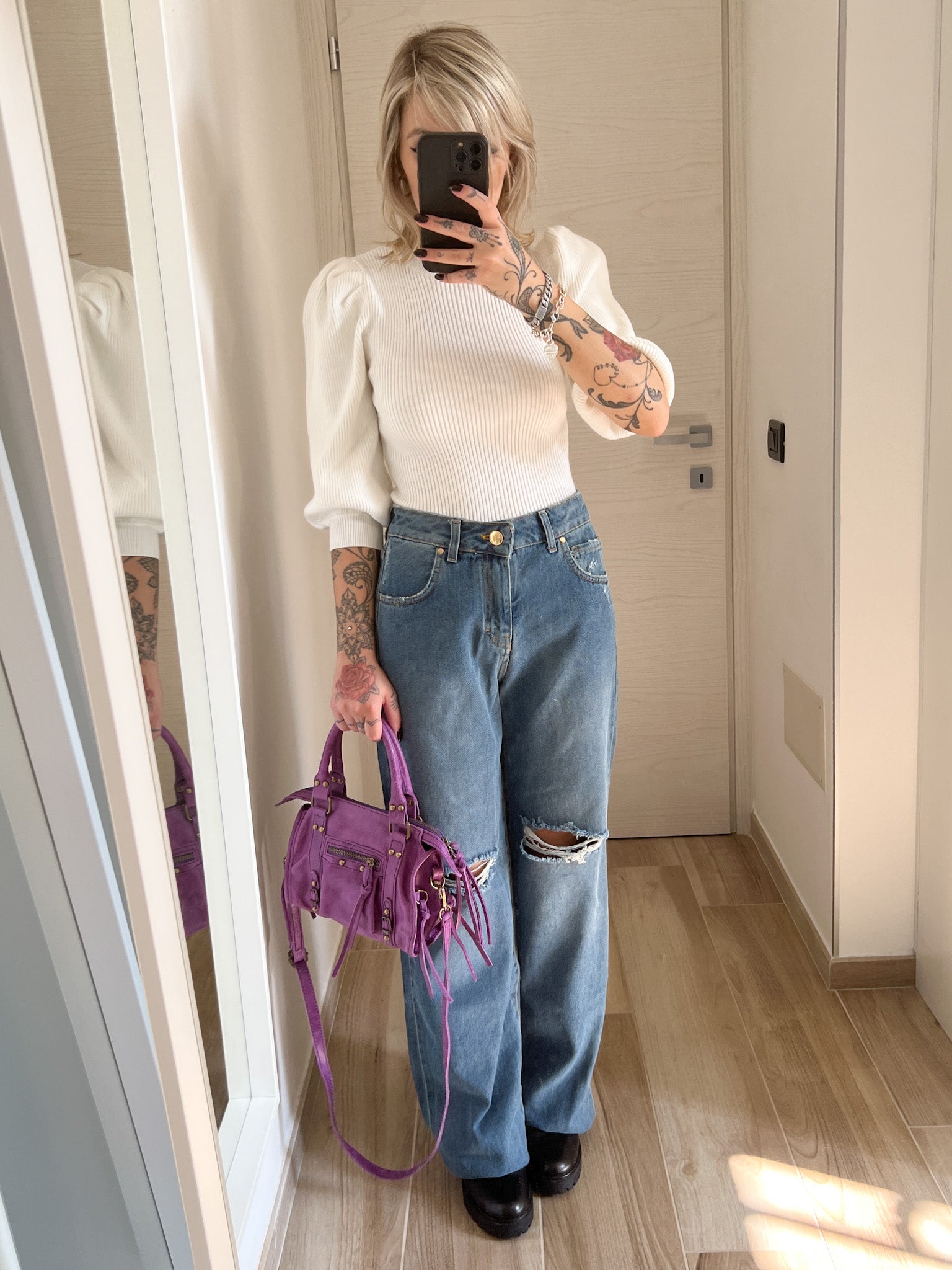Jeans wide leg KLIXS