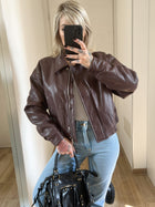 Giacca ecopelle GLAMOROUS