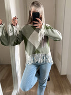 Maglione frange FRESH FLOWER