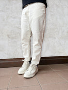 Jeans carrot finti strappi BERNA