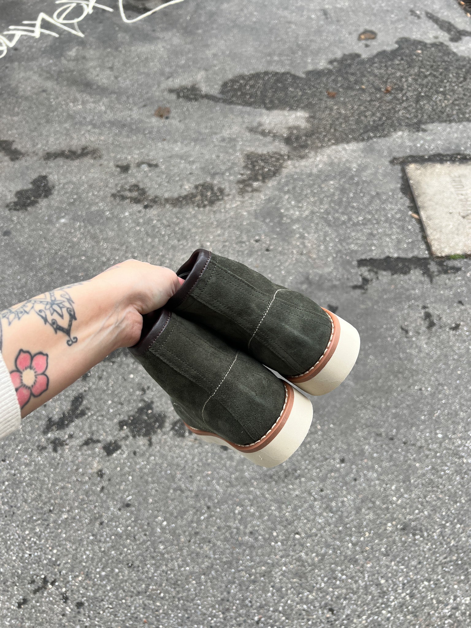 STIVALETTO CAMOSCIO LACCI FR09