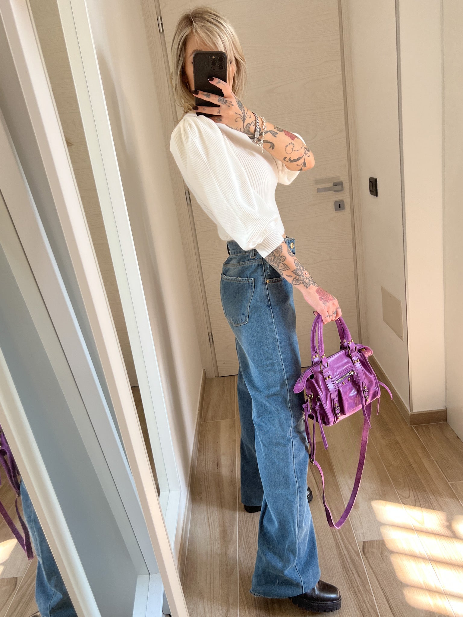 Jeans wide leg KLIXS