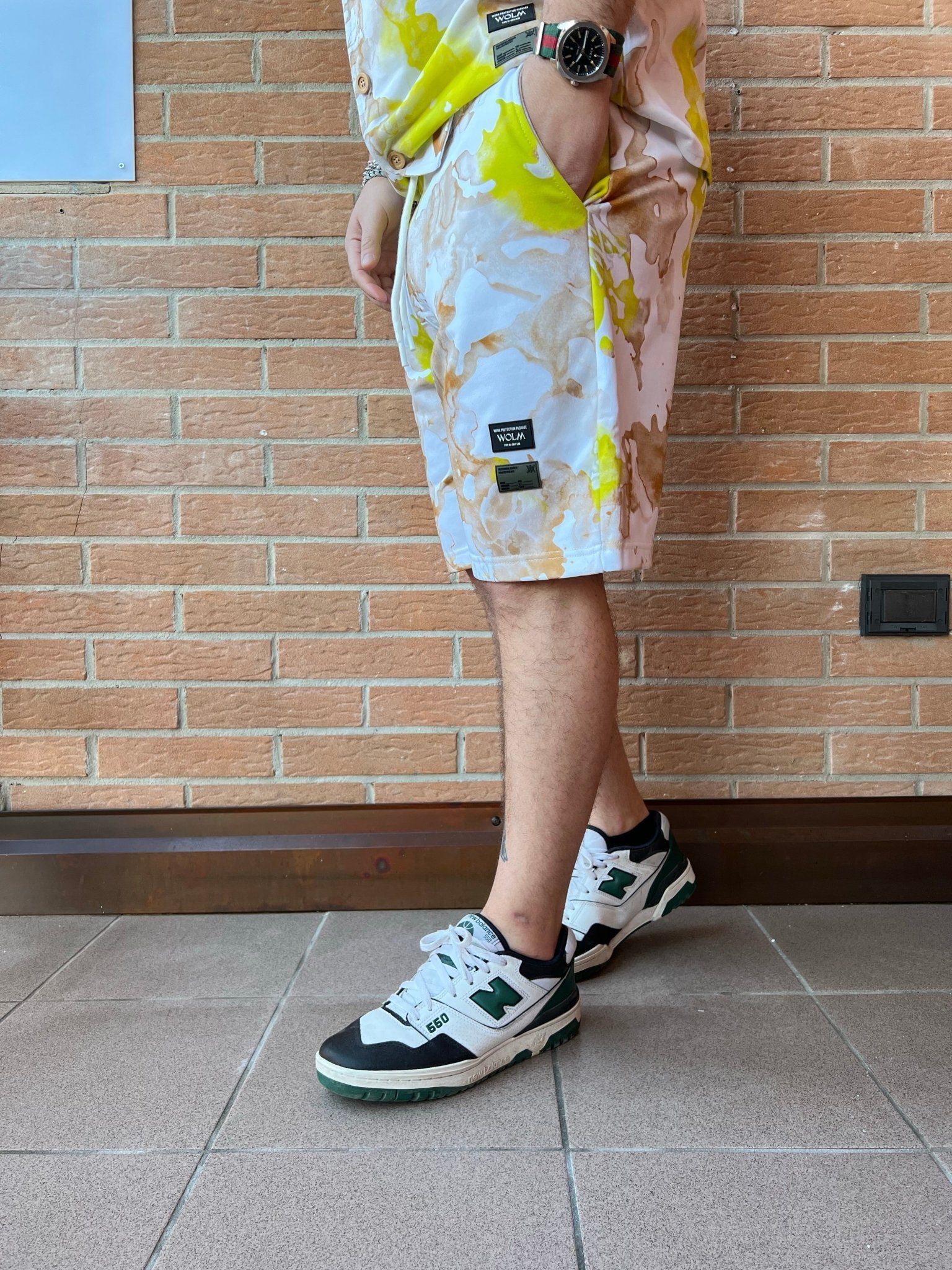 Bermuda tie dye WOLM