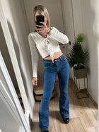 Jeans push up campana GLAMOROUS