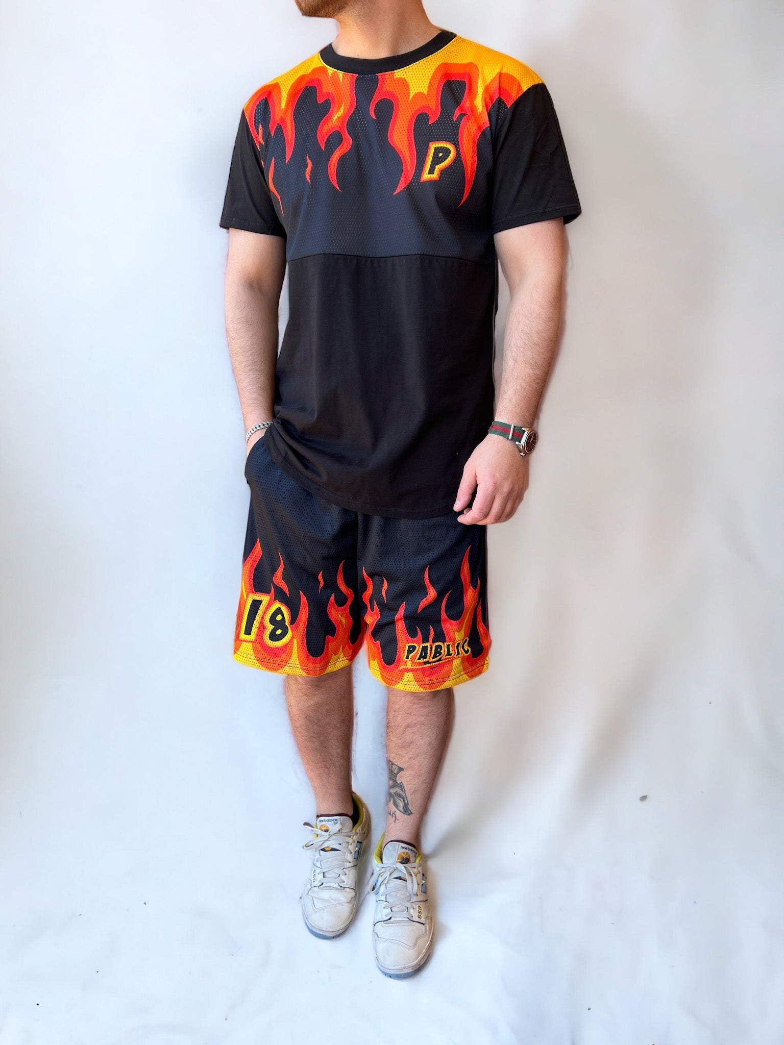 T shirt fire PABLIC BERNA