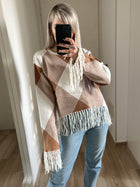 Maglione frange FRESH FLOWER