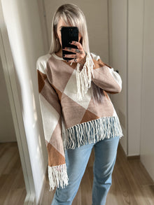 Maglione frange FRESH FLOWER