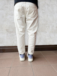 Jeans carrot finti strappi BERNA