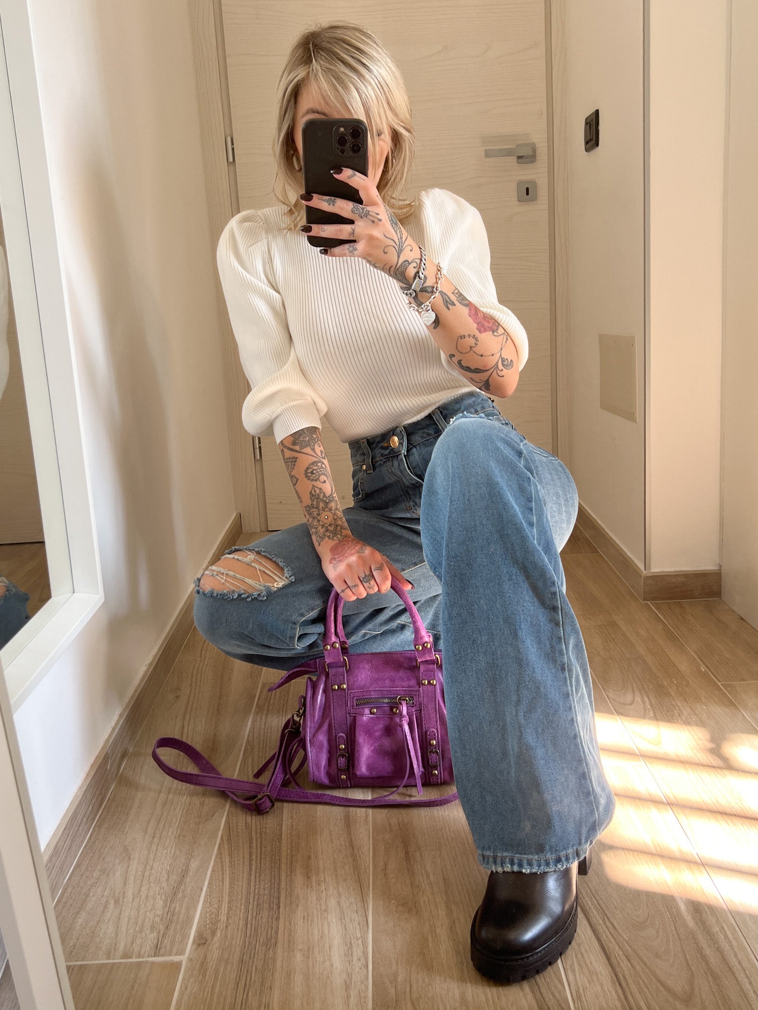 Jeans wide leg KLIXS