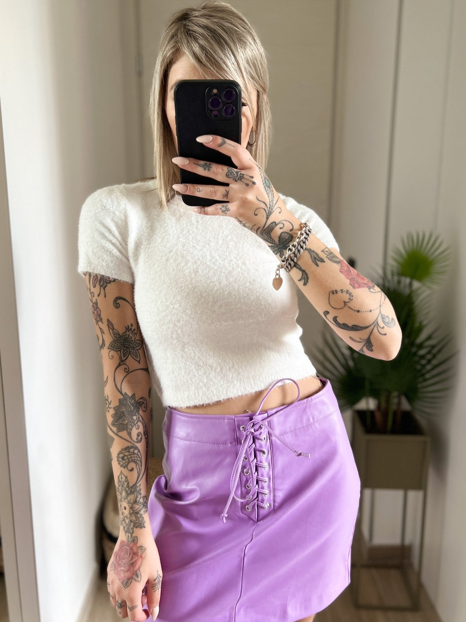 T shirt pelo GLAMOROUS