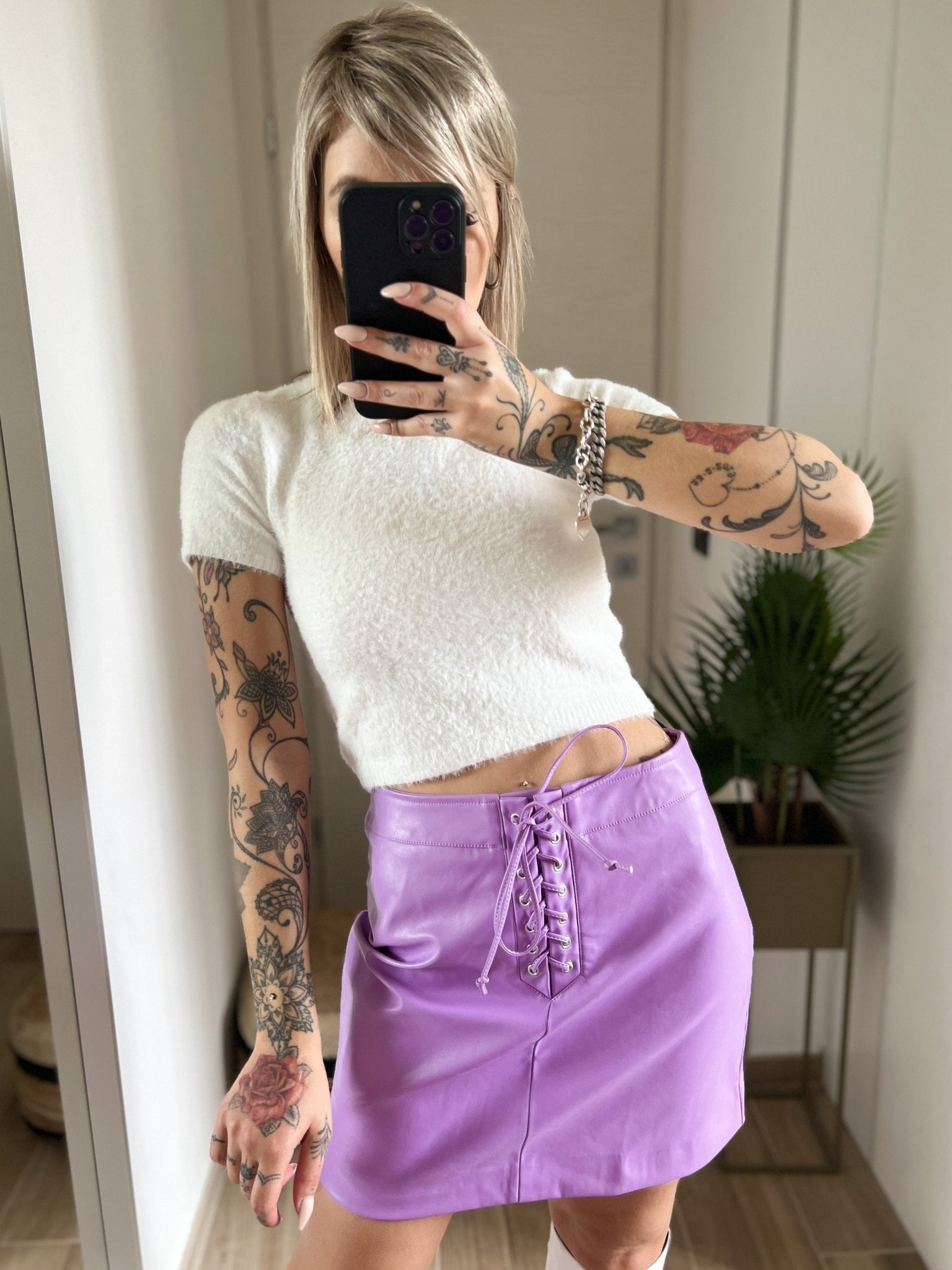 T shirt pelo GLAMOROUS