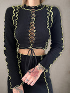 Maglia lacci GLAMOROUS