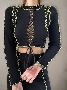 Maglia lacci GLAMOROUS