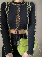 Maglia lacci GLAMOROUS