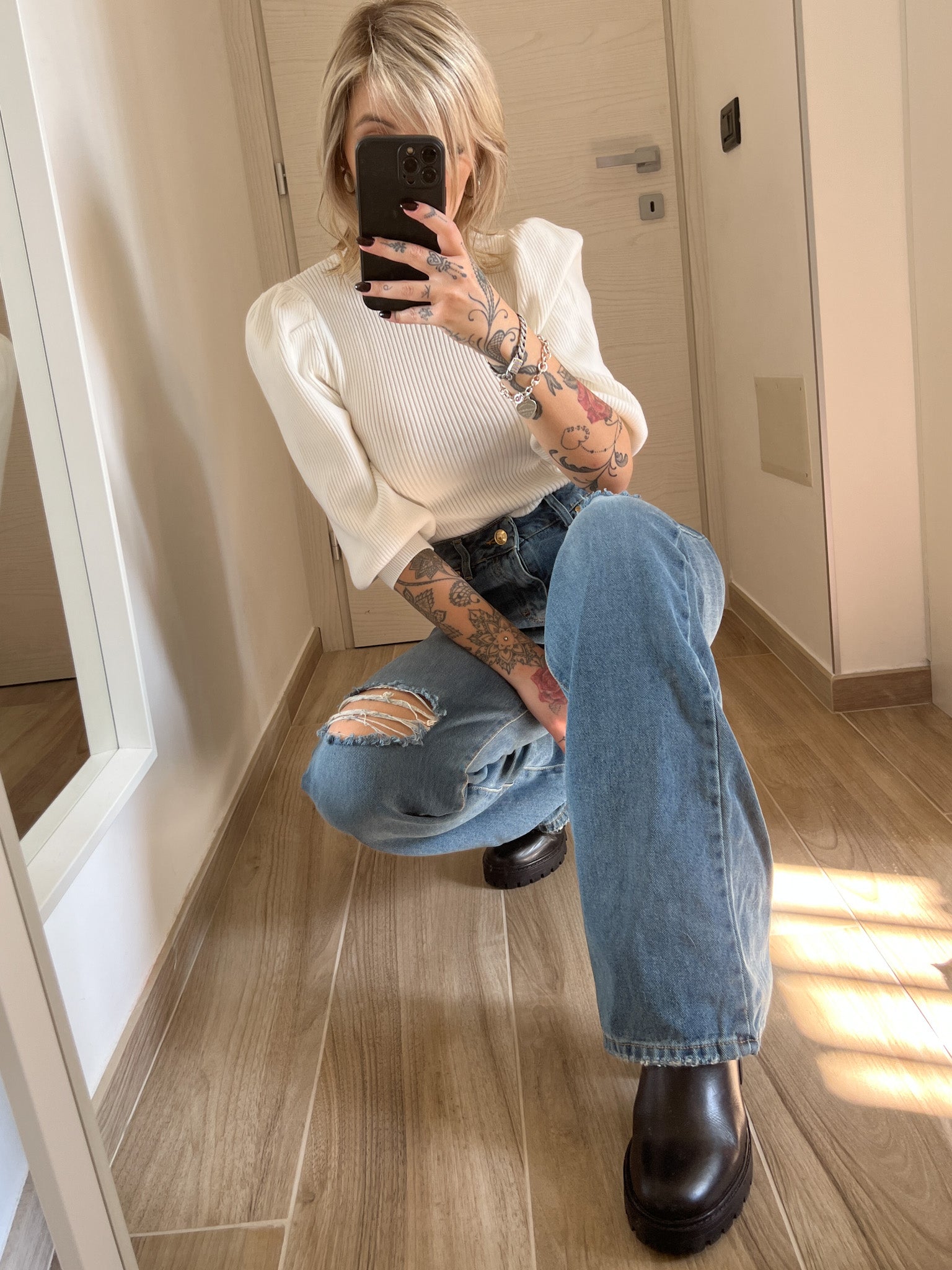 Jeans wide leg KLIXS